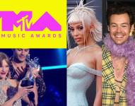 Imágenes de archivo de los MTV VMAs Awards 2022.