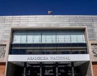 La fachada del edificio de la Asamblea Nacional.