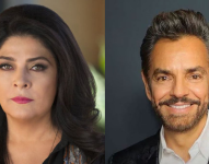 Victoria Ruffo y Eugenio Derbez