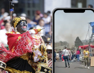 Desfile de la Mama Negra, en Latacunga.