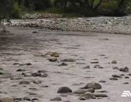 Uno de los ríos de Cuenca en donde se registraron lluvias en las últimas horas.