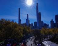 Sólo 0,02 centímetros de lluvia cayeron el mes pasado en el Central Park, donde normalmente octubre trae alrededor de 11,2 centímetros.