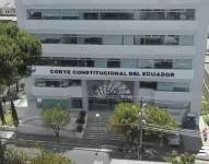 La fachada externa de la Corte Constitucional (CC).