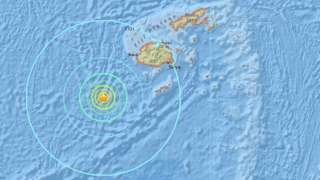 Registran terremoto de magnitud 7,2 cerca de la isla de Fiji