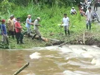 20 comunidades aisladas por lluvias en Quinindé