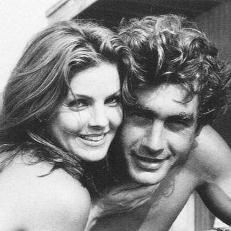 Priscilla Presley y Mike Edwards en una imagen de archivo.