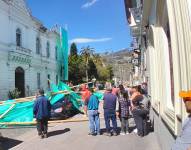 Una de las emergencias que fue atendida por las entidades de emergencias.