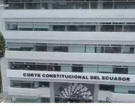 Fachada externa del edificio de la Corte Constitucional en Quito.