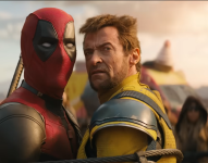 Ryan Reynolds(Deadpool) y Hugh Jackman (Wolverine)