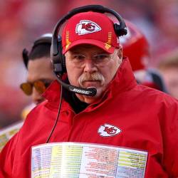 Andy Reid, entrenador de los Kansas Chiefs