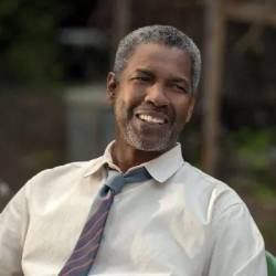 Fotografía del actor Denzel Washington