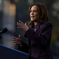 La vicepresidenta estadounidense, Kamala Harris.