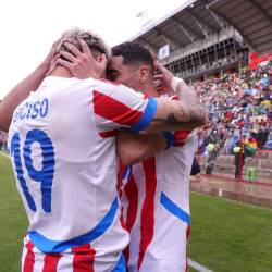 Bolivia y Paraguay igualaron 2-2 por la fecha 12 de las Eliminatorias Sudamericanas.