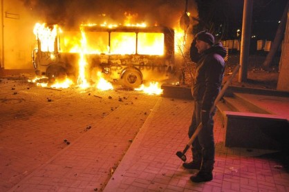 Más de 100.000 manifestantes demandan en Kiev la dimisión de Yanukóvich