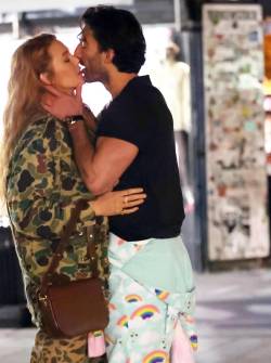 Foto © 2024 Backgrid/The Grosby Group Nueva York, NY - Fotos archivadas de enero de 2024 que muestran a Blake Lively y Justin Baldoni en el set de It Ends With Us en Nueva Jersey.