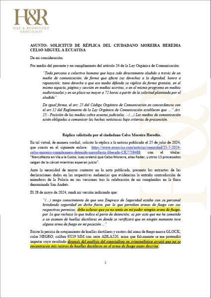 Narcofiesta en Vía a la Costa: Juez ordenó que Celso Moreira, alias Feder, y otros 13 procesados salgan de la cárcel mientras esperan juicio