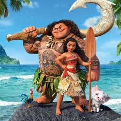 Fotografía de la pelicula animada de Disney Moana