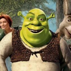 Fotografía de la icónica película de Shrek.