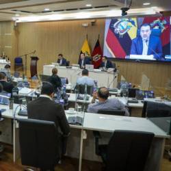 Sesión del Concejo Metropolitano de Quito.