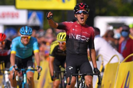 Carapaz se mantiene entre los 15 del Tour de Francia