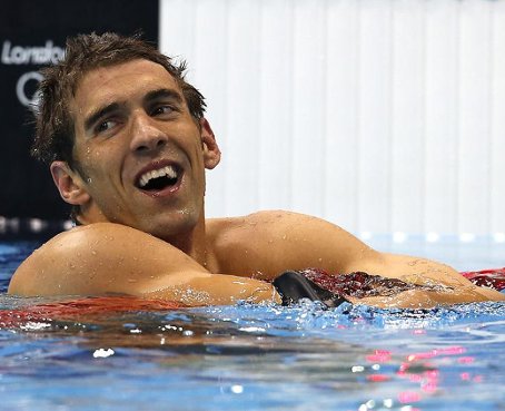 Michael Phelps obtiene su primer Oro en Londres y es el más laureado de la historia