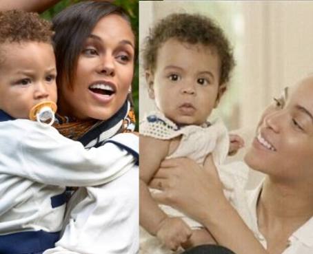 Los bebés de Alicia Keys y Beyoncé, ¿enamorados?