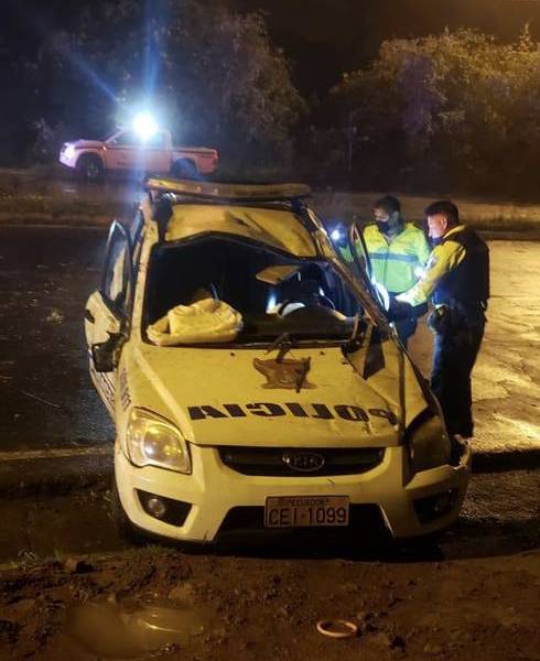 Muere en Quito un policía durante una persecución vehicular