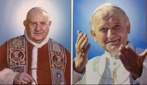 El papa Francisco proclama santos a Juan XXIII y Juan Pablo II