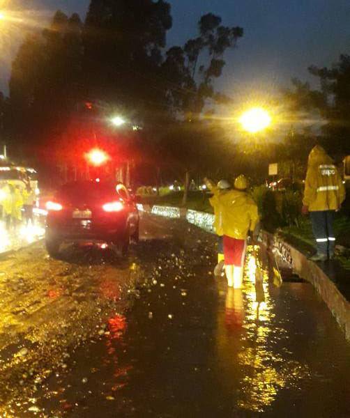 Cuenca activa la alerta en el río Machángara por su crecida repentina tras la lluvia