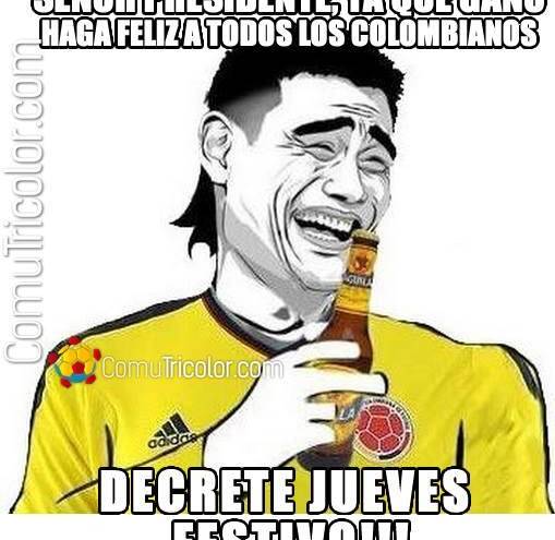 Con Estos Memes Celebran El Triunfo De Colombia