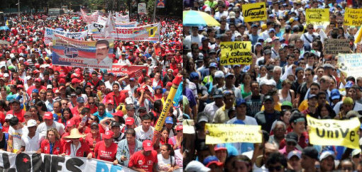 Gobierno y oposición llaman a marchar en Caracas