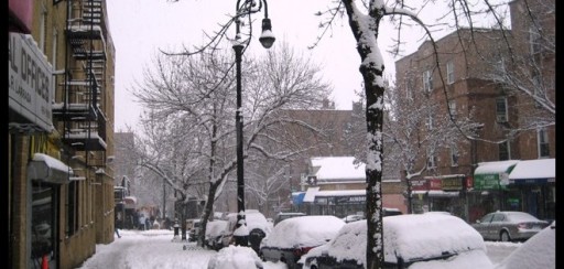 La primera tormenta de nieve del 2014 llega con gélidas temperaturas