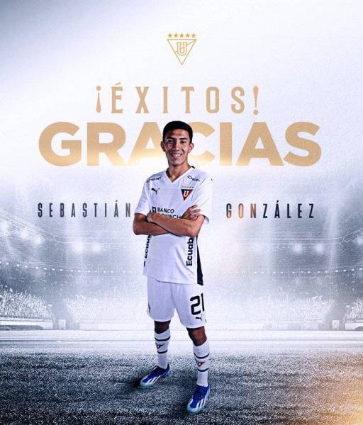 Liga de Quito anunció la salida de Sebastián González