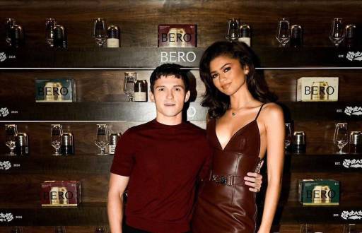 Fotografía del actor Tom Holland y Zendaya en New York