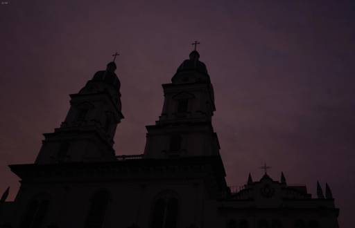 Imagen referencial de Guayaquil durante los cortes de luz.