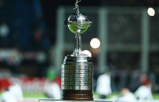 Trofeo de la Copa Libertadores.