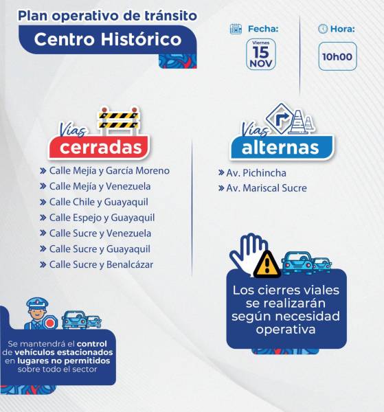 Un acceso al Metro de Quito se suspende temporalmente por manifestaciones en el Centro Histórico