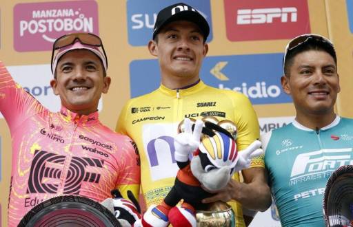 Richard Carapaz ya ha participado en el Tour Colombia.