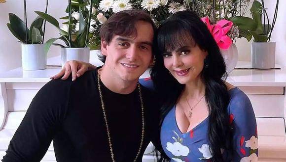 ARCHIVO - Maribel Guardia acompañada de su hijo Julian Figueroa.