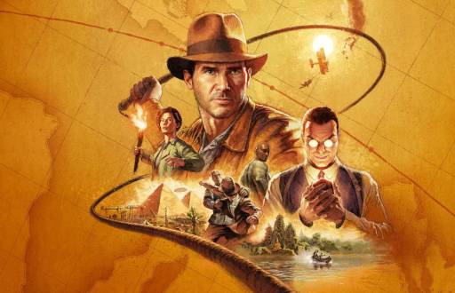 Portada oficial del videojuego, Indiana Jones y el Gran Círculo