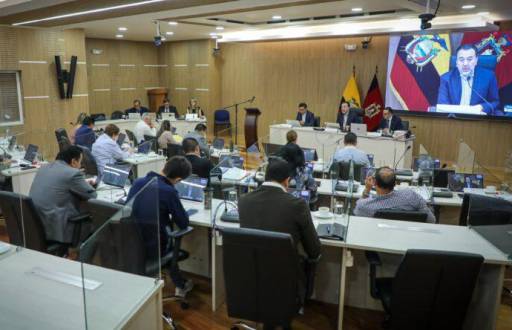 Sesión del Concejo Metropolitano de Quito.