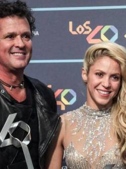 Fotografía de Carlos Vives y Shakira