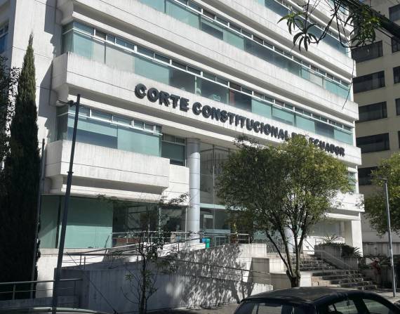 Imagen referencial del edificio de la Corte Constitucional (CC).