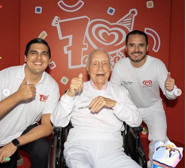 Falleció Edmundo Kronfle, el creador de reconocidos helados ecuatorianos