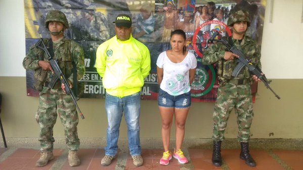 Capturan a guerrillera de FARC que servía de enlace con el cartel de Sinaloa