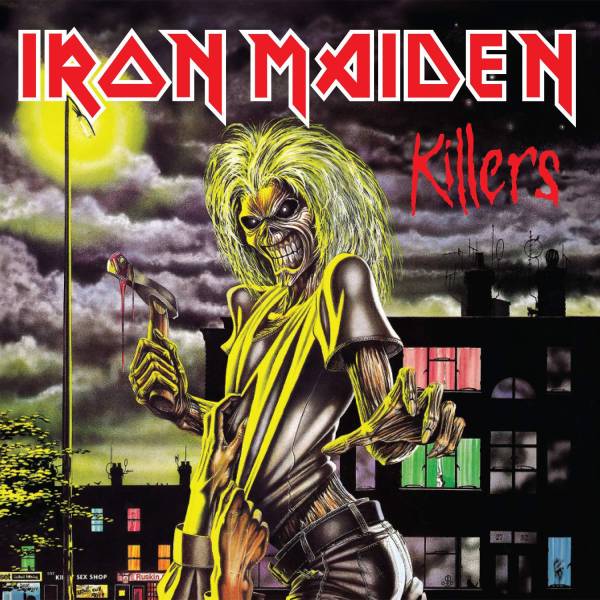 Portada de álbum musical Killers de Iron Maiden.