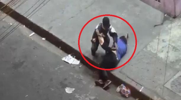 Guayaquil: Sujeto inyecta sustancia a hombre en la calle