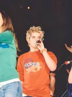 Imagen referencial de un concierto de Erreway en Ecuador. Integrado por Luisana Lopilato, Camila Bordonaba, Benjamín Rojas y Felipe Colombo.