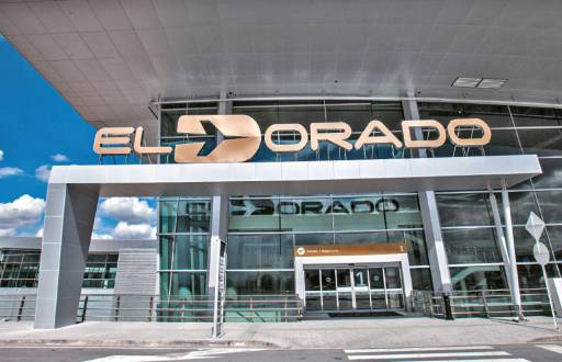Imagen referencial de Exterior del Aeropuerto El Dorado.
