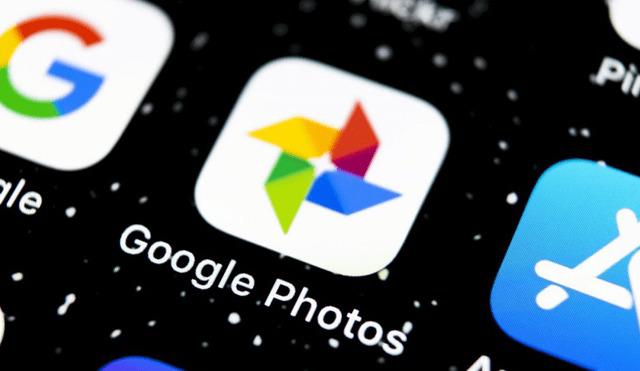 Imagen referencial del logo de la aplicación de Google Photos en dispositivo móvil.